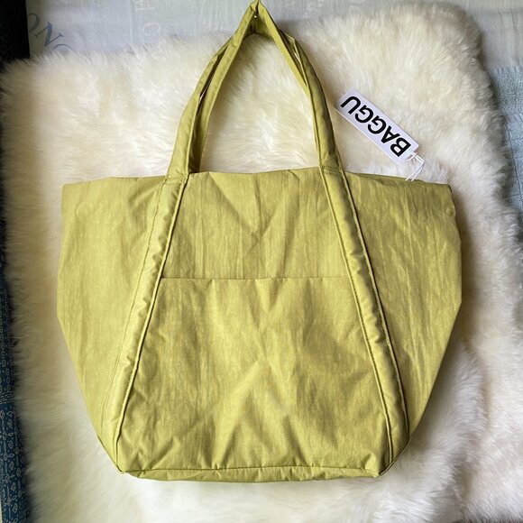 NWT Baggu Cloud Bag - Lemongrass - Picture 3 of 6